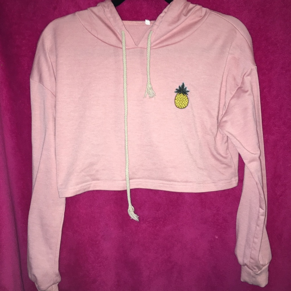 Cropped hoodie